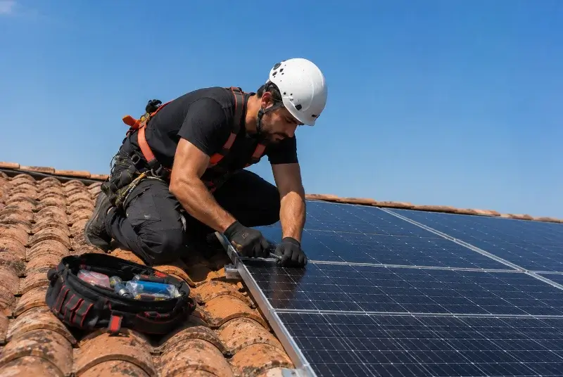 Maintenance et monitoring de panneaux solaires à Vétraz-Monthoux