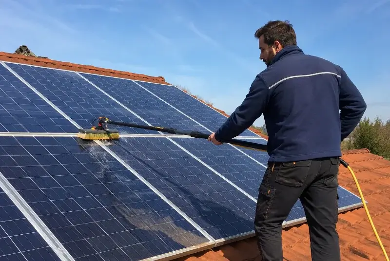 Nettoyage et entretien de panneaux solaires à Vétraz-Monthoux